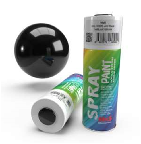 MXS SPREY BOYA 400 ML PARLAK SİYAH/ 12